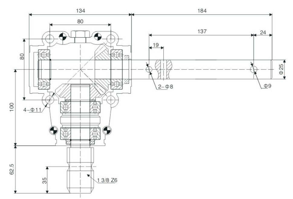 EP-RV012 Guaranteed Quality Unique Gearbox Aluminum Box Series for Agricultural