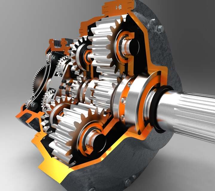 Model 3 Series Planetary Gearbox Replacement of AUBURN (wheel Drives)