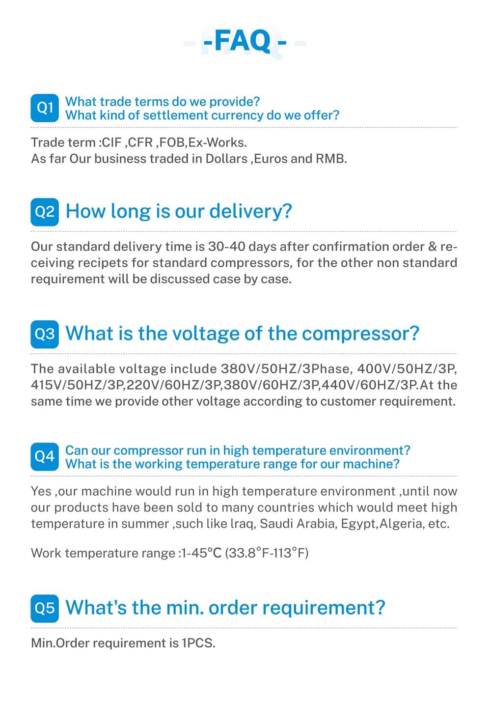 950CFM 5bar 90kw Low Pressure Variable Speed  Industrial Screw air Compressor (SCR950LBPM)