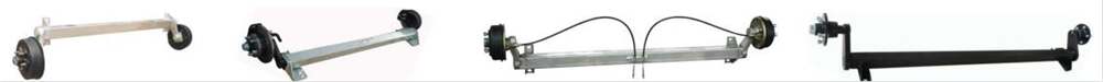 Various Promotional 750kg Agricultural Square Trailer Axle Carbon Steel for Sale