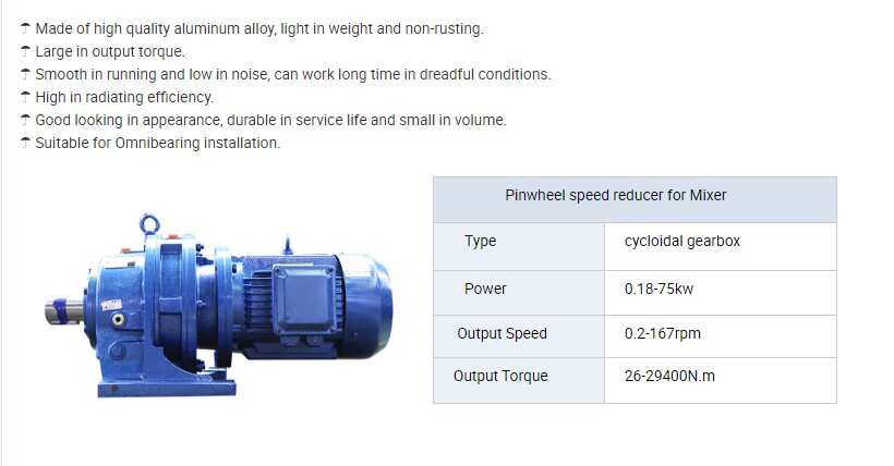 Czh Cyclo Series Gear Box Sell Gearbox Cycloidal Agitator Gearbox Auxiliary Harmonic Drive Power Transmission
