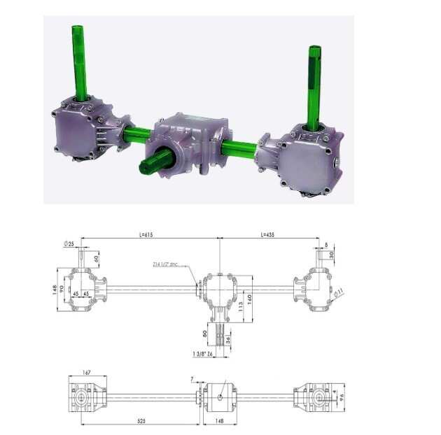Multifunctional Gearbox Fertiliser Spreaders for Wholesales