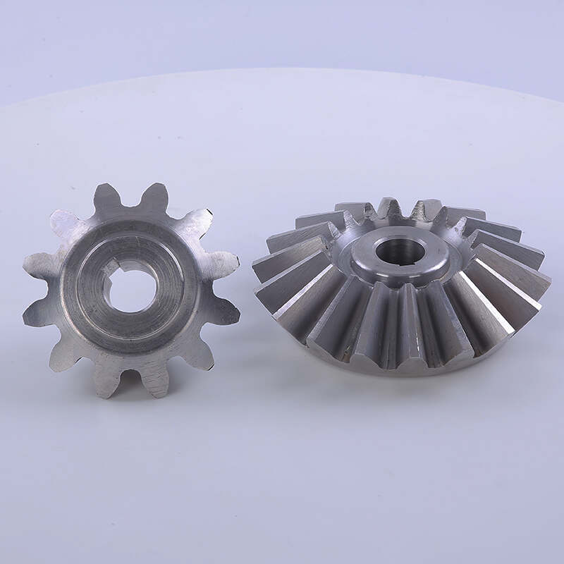 Factory Manufacturer High Precision Cnc Machining Forging Spiral 16 Teeth Bevel Gears for Sale