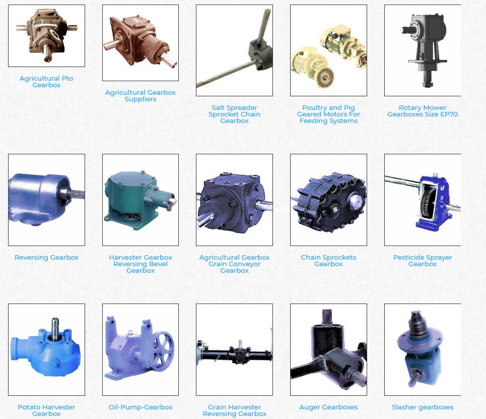 Agricultural Machinery Cross Shaft Gearbox