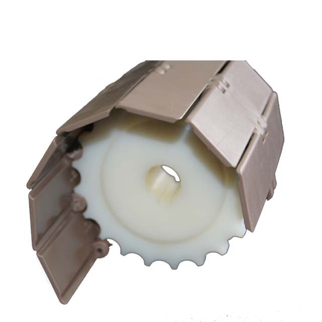 LF820-K400 Plastic Straight Running Single Hinge Flat Top Chain