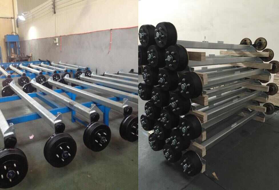 Multifunctional 750kg Rubber Led Display Transportation Torsion Small Trailer Axle for Wholesales