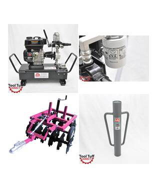 Heavy Duty Hydraulic Post Hole Digger 25 50 75 Hp GearBox 3-Point Linkage Mounted PTO Tools