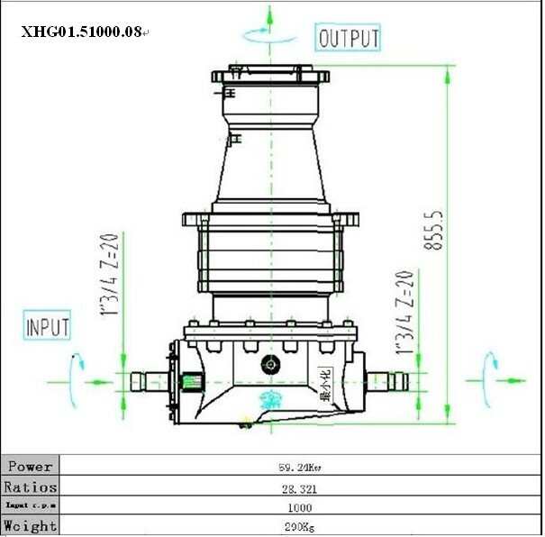 XHG01 Series Reducer Gear Motor Reduction Planetary Gearbox for TMR Feed Mixer Fertilizer Spreader