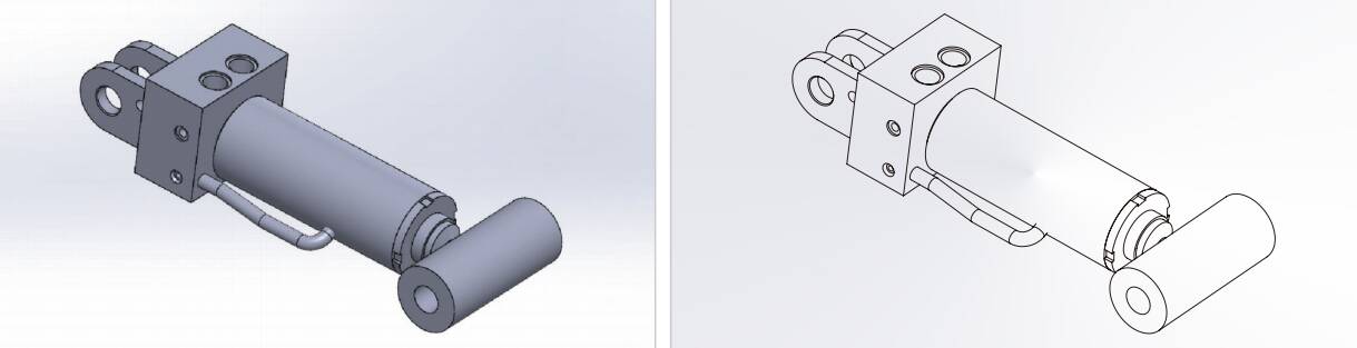 HCYY11112008 Good Quality Professional Factory 16kg Upper Leveling Hydraulic Cylinder for Aerial Work Vehicles