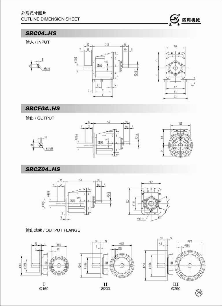 Professional TRC02 Industrial Gears TRC Helical Reduktor China Speed Reducer with High Quality
