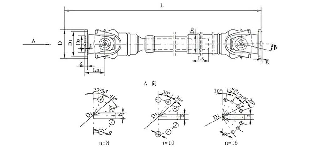 Durable Using Low Price SWC-CH Long Flex Welding Type Universal Coupling