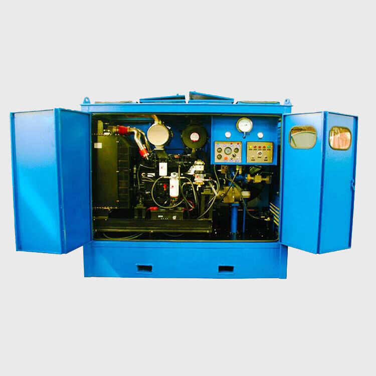 Ping the Hydraulic Accumulator Station Diesel Power Power Pack
