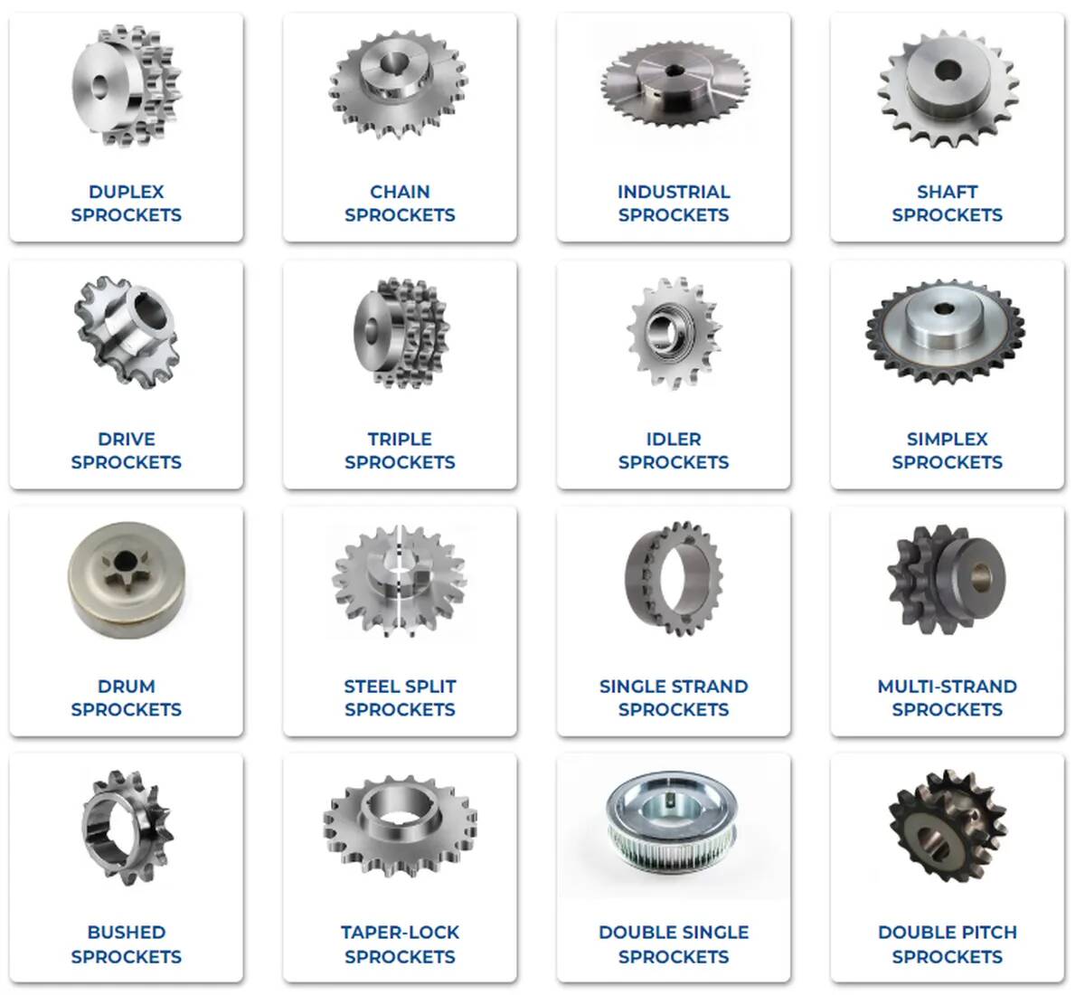 C212AH Stainless Steel Double Pitch Extended Pin Conveyor Chain and Sprockets in Steel