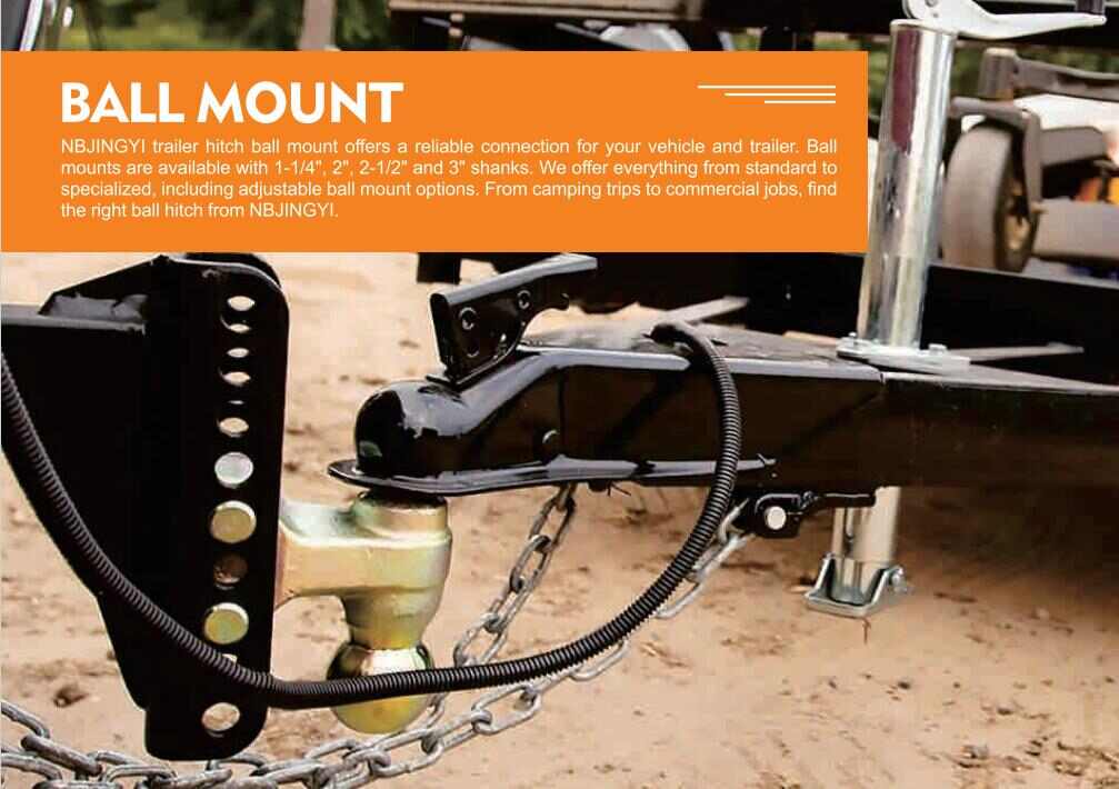 1BJY-HM-52 Chrome Ball Multi-Ball Mount 6000lbs Capacity Used/New Condition with Clevis Hook Trailer Parts & Accessories