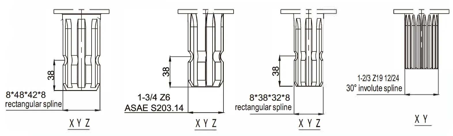 Agricultural Machinary Round Baler Gearbox Gear Drive Round Baler Gearbox Speed Reducer for Round Baler and Harvester