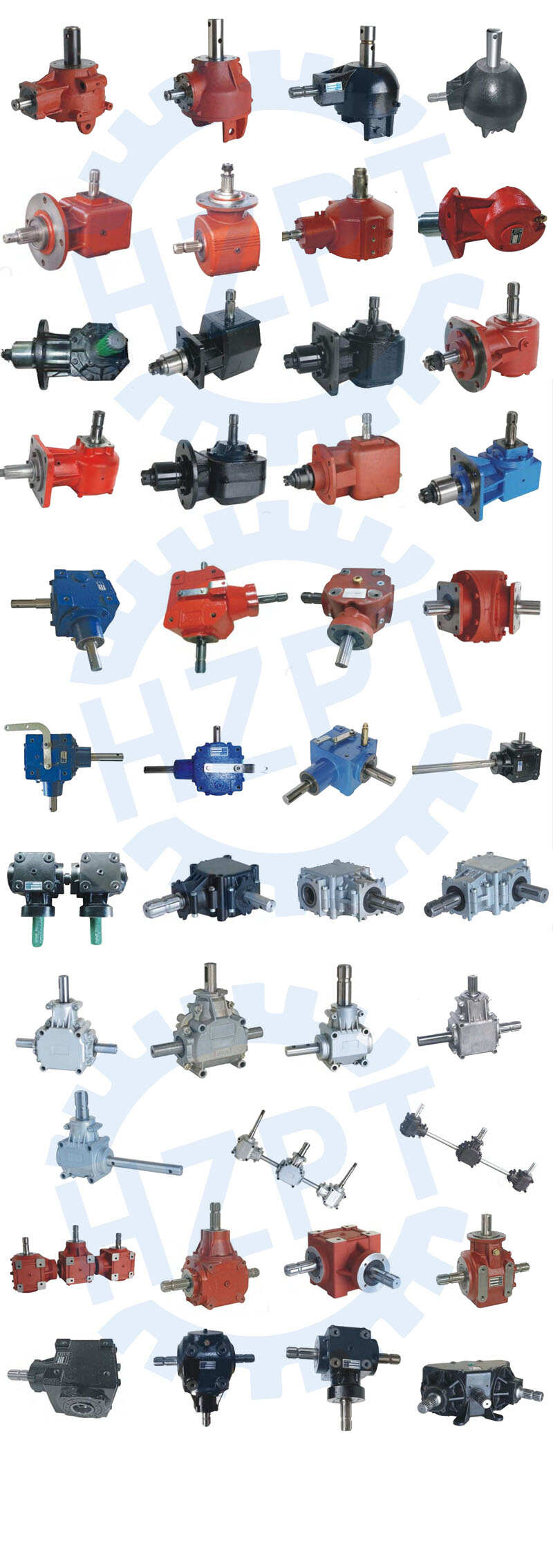 Promotional Various Durable Using Rotary Cutter Gearbox 50HP Bevel Gear High Rpm