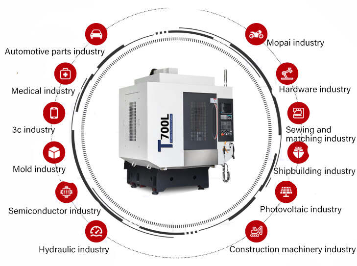 T600A Vertical High Speed Drilling CNC Lathe Machining Center