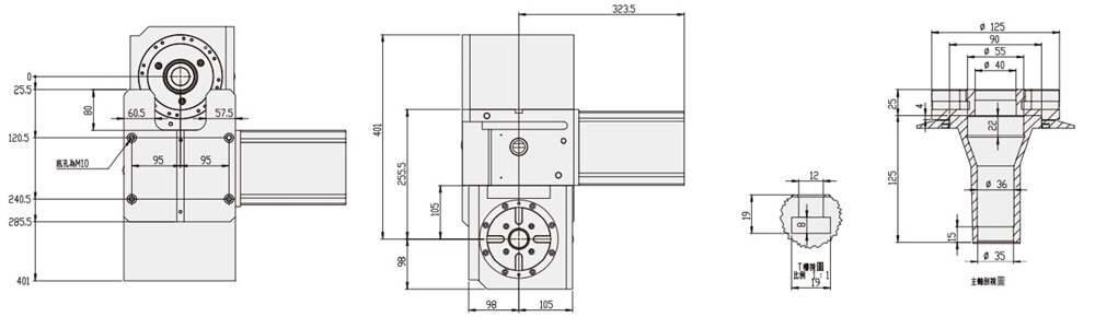 WT-RT125 China Professional Metal Vertical Cnc Machining Center Price 5 Axis Accessories