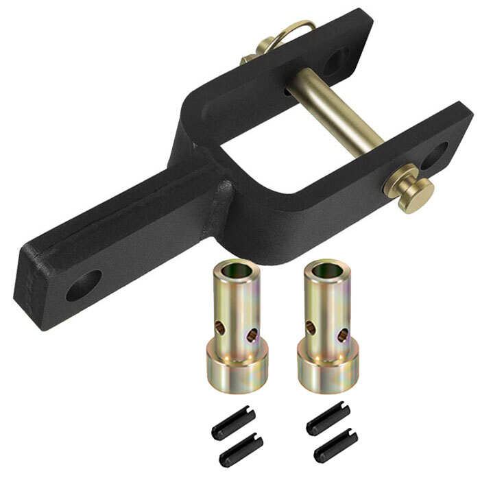 Agricultural Adjustable Category CAT 1 2 3 3-pt Tractor Quick Attach 3 Point Quick Hitch Replacement of Kubota With Adapter