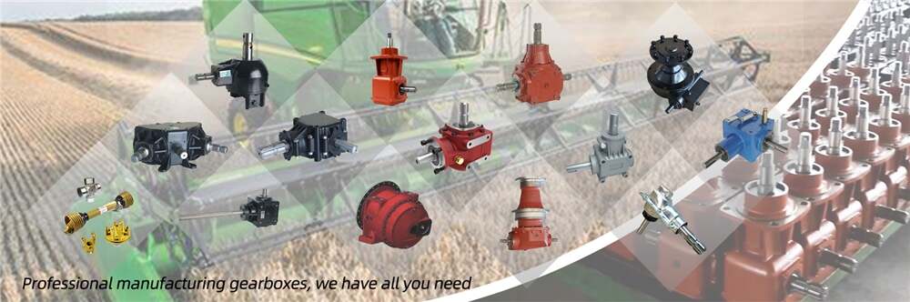 Promotional Various Durable Using Rotary Cutter Gearbox 50HP Bevel Gear High Rpm