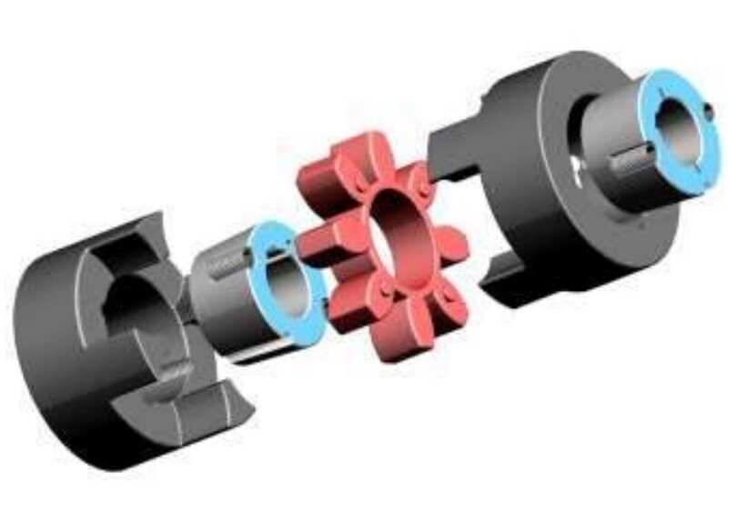 Multifunctional All Sizes Stainless Steel Plum-type Elastic 8mm-10mm Plum Flower Spider Jaw Elements Shaft Coupling