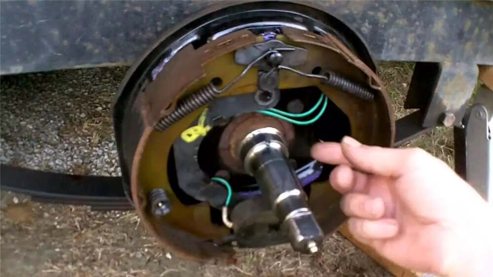 86435-S Self-Adjusted Left/Right Trailer Brake 10 Electric Brake