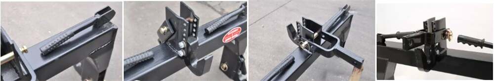 Category CAT 1 2 3 Tractors 3 Point 3-pt Quick Hitch for Mini Excavator 3000 Lbs Lift Capacity Replace