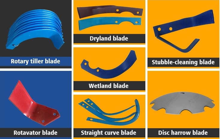 Factory Supply Attractive Price Agri Implements 24 Inch Heavy Disc Harrows Blade Disc Plow Harrow for Tractor