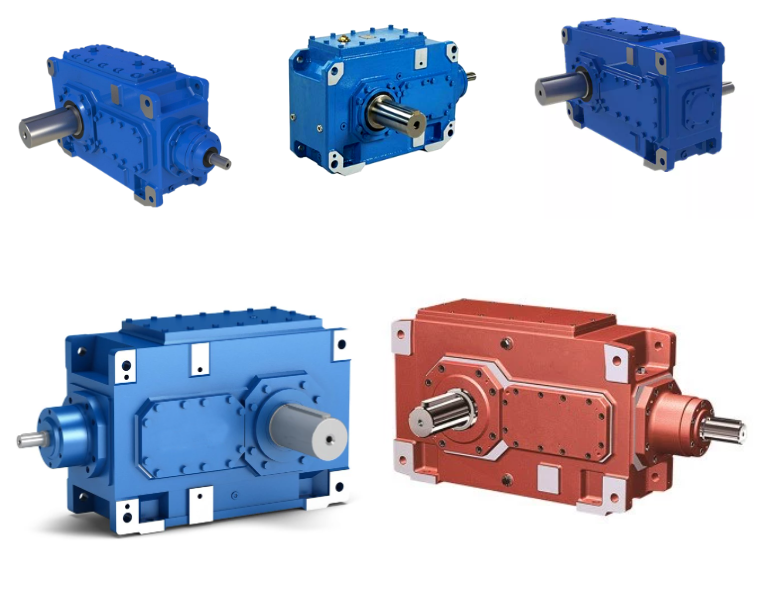 Helical Hypoid Spiral Bevel Gearbox with Motor Power Drive Gearbox