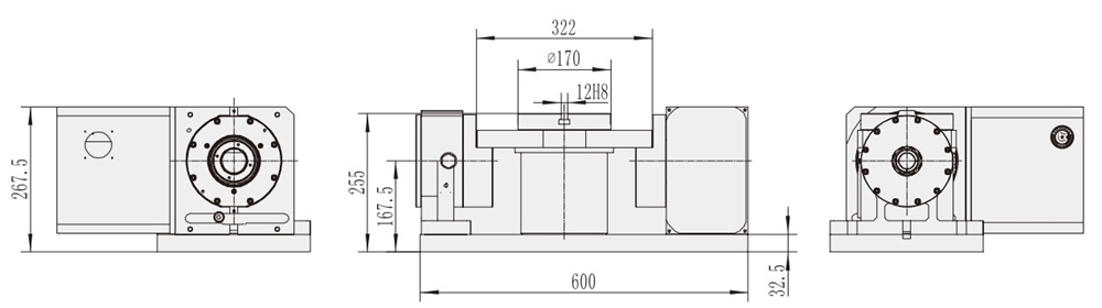 RTS-170 Cnc Machining Center 5 Axis Accessories for Numerical Control Machine