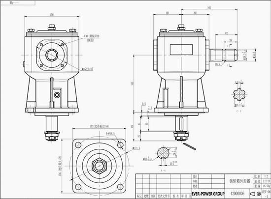 Farm Agricultural Gear Box Tractor Kubota Parts Rotary Mowers 90 Degree 540 Rpm Agriculture Tiller PTO Shaft Drive Bevel Gearbox