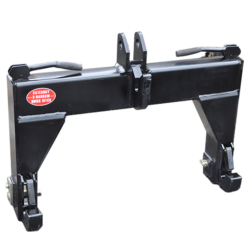 Agricultural Adjustable Category CAT 1 2 3 3-pt Tractor Quick Attach 3 Point Quick Hitch Replacement of Kubota With Adapter