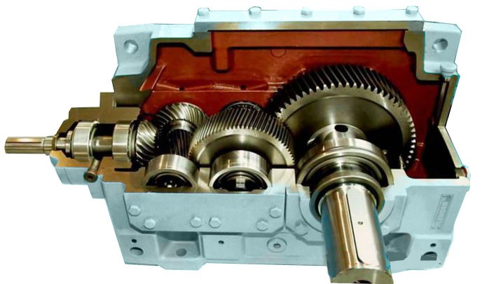 China Manufacturer Professional Speed Reducer Helical Transfer Gearbox H/B Series Speed Gearbox Reducer