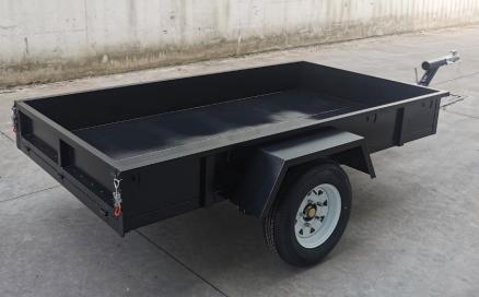 1500KG Load ATV Small Box Trailer with Parking Brake