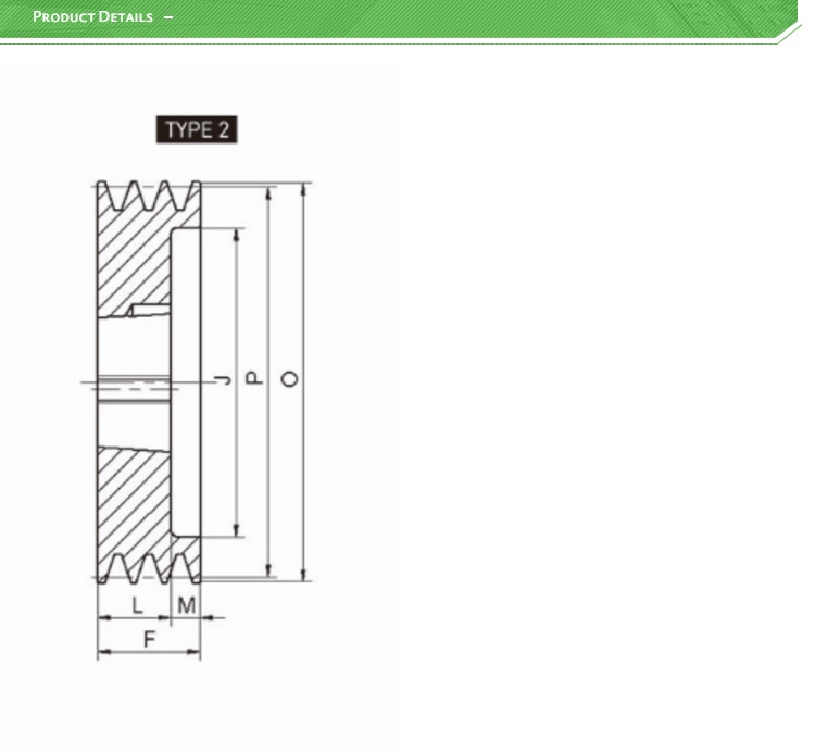 HZPT Cast Iron SPZ160-03-2012 v Belt Pulley with Low Price, 160mm Pitch Diameter, 3 Grooves with 2012 Taper Bush
