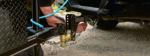 1BJY-PH-02D Trailer Parts and Accessories Capacity 10000lbs Trailer Pintle Hook with Hitch Ball