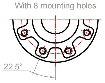 Large Valve Stem DRK&D2CK Series D2CK-C Two Stage Type B Bevel Gear Box with Electric Valve