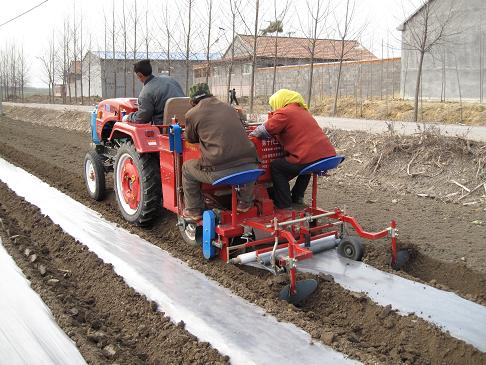 Farm Sowing Machine 2CM-2 Double Rows Potato Planter with Fertilizer