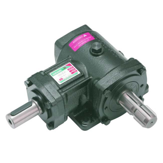 540rpm Tractor PTO Right Angle Bevel Cutter Agricultural Rotovator Power Rotary Tiller Gear Box Feed Mixer Lawn Mower Gearbox