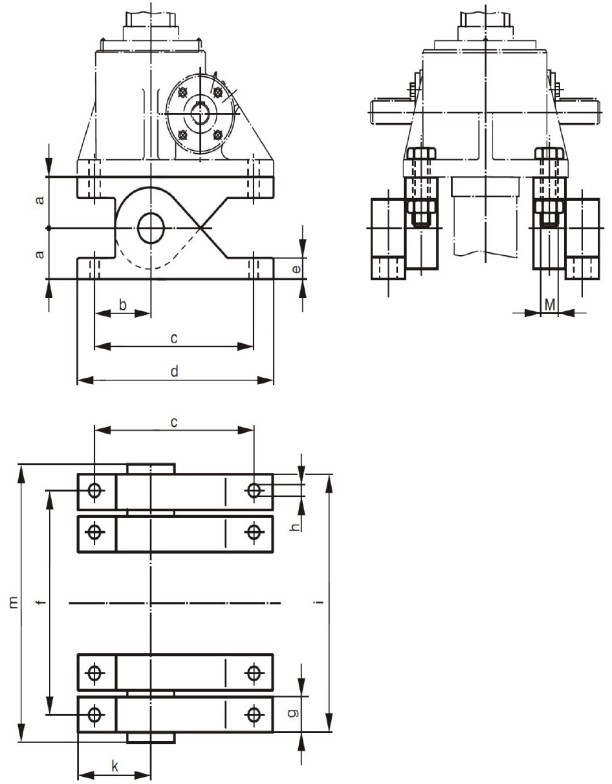 PG100-P6-F2-K-E-X-1500 High Gear Ratio Clevis End Translating Screw Jack for Construction