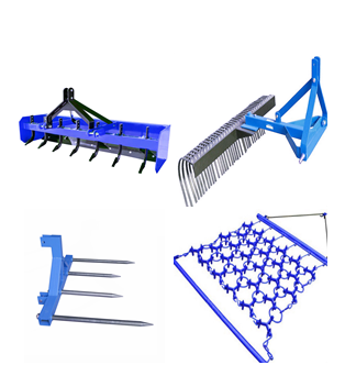 Farm Drum Style Spike Aerator 3 Point Tractor Spike Land Lawn Rollers