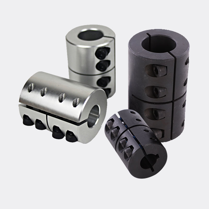 15mm X 15mm Rigid Coupling 29mm OD and 45mm Length Black Oxide Steel One-Piece Clamp Style Shaft Collar