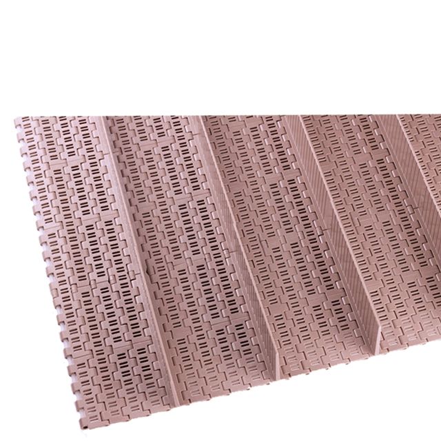 LF820-K400 Plastic Straight Running Single Hinge Flat Top Chain