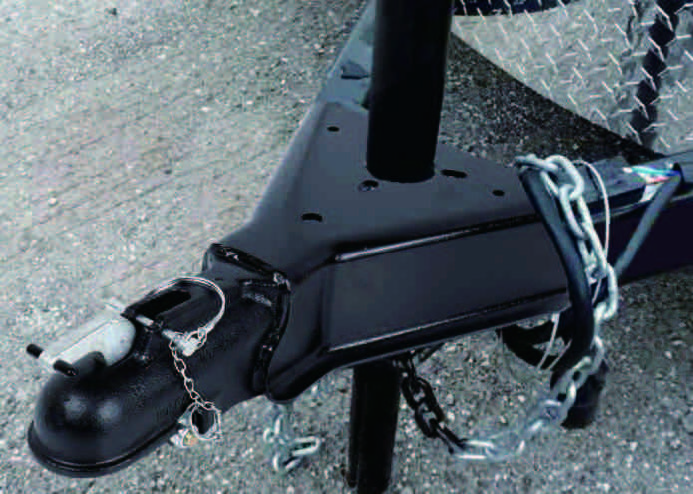 1BJY-TC-46B Trailer Parts and Accessories Capacity 15000LBS A-Frame Trailer Coupler With Ball Size 2-5/16 Inch