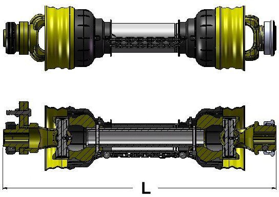 Multifunctional Drive Shaft SHAFTS PTO for Wholesales