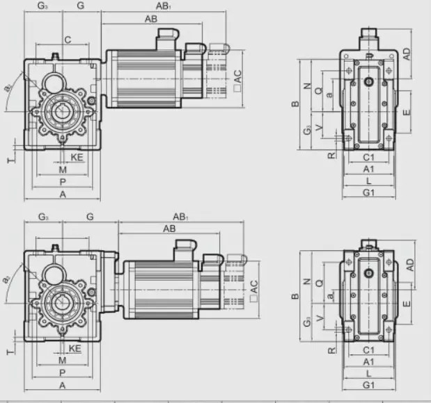 Hypoid Gear & Gearbox Replace of Worm Reducer and Gear Box