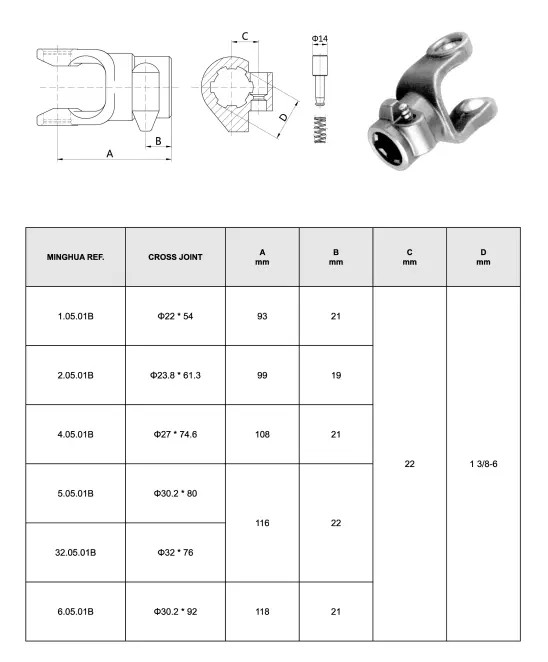 Universal Joint (27X82) Car U Joints
