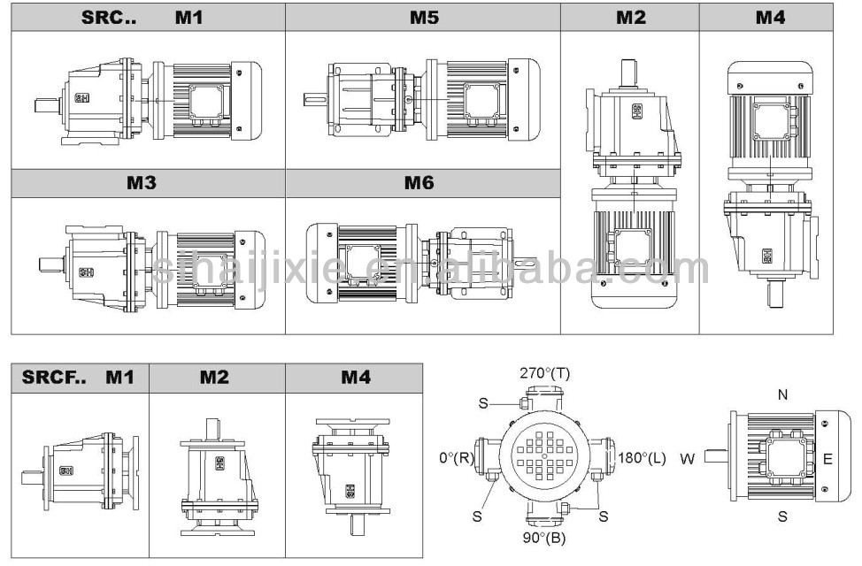 Professional TRC02 Industrial Gears TRC Helical Reduktor China Speed Reducer with High Quality