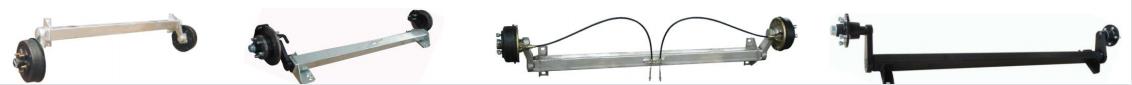Multifunctional 750kg Rubber Led Display Transportation Torsion Small Trailer Axle for Wholesales