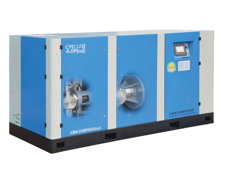Multifunctional No Diy Oil Free Dry 200hp Rotary Screw Air Compressor for Wholesales